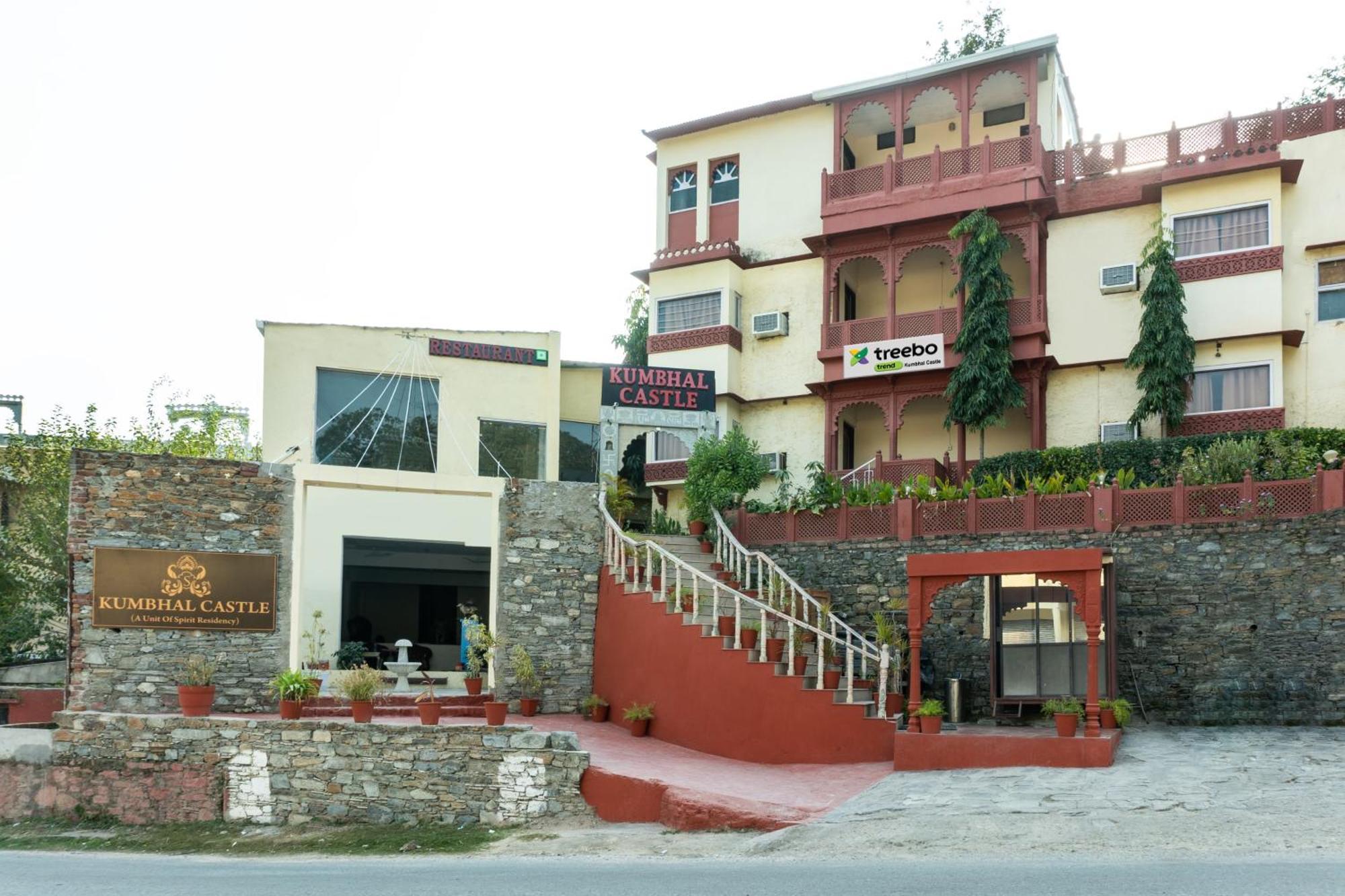 Treebo Trend Hotel Kumbhal Castle Kumbhalgarh Fort Exterior foto